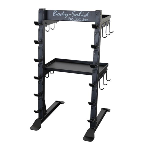 Body Solid Pro Clubline Storage Rack