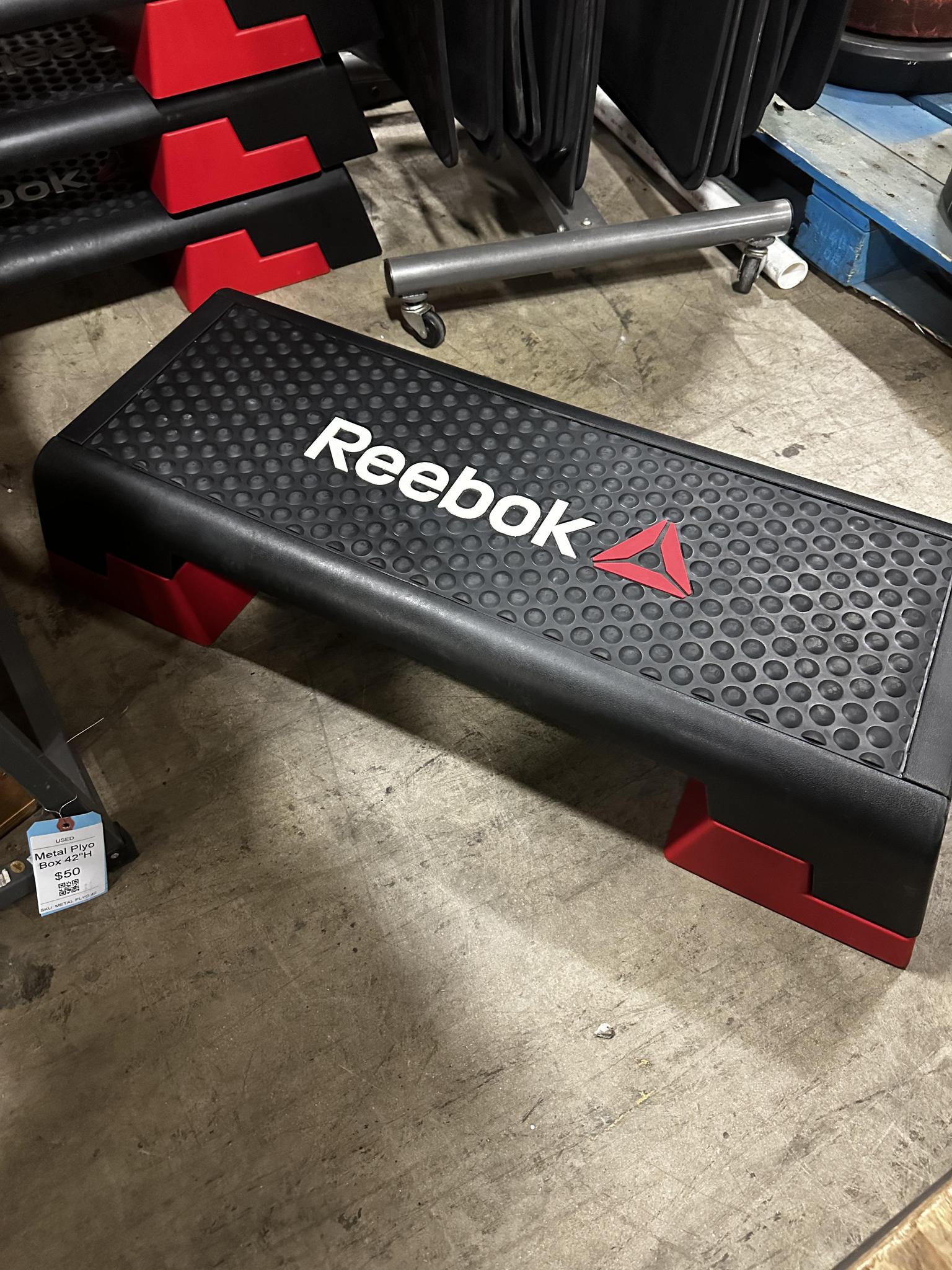 Exercise Machine Reebok Floor Guards Used Reebok Step (Red/Black