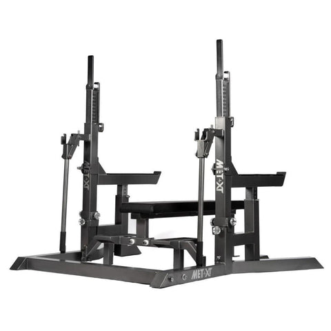 Event Used MET-XT Granite Powerlifting Combo Rack