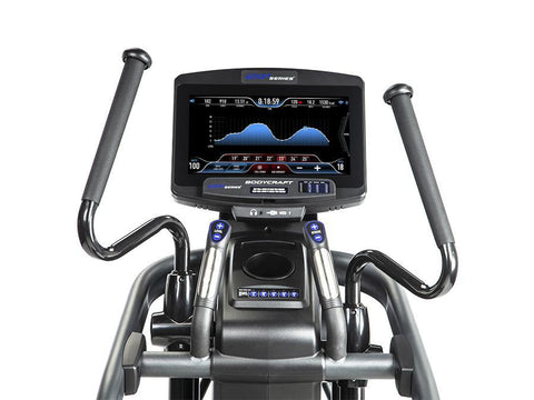 Bodycraft E1200 Elliptical with Adjustable Stride & 9" LCD Display