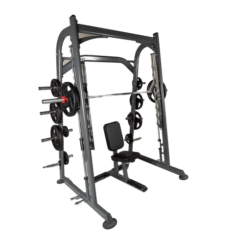 Fitness Products Direct Smith Machine Silver Frame