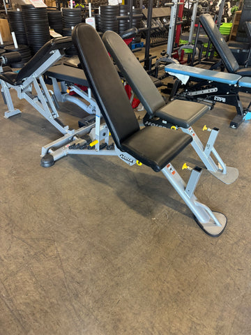 Hoist 7 Position FID Bench black Upholstery 2.0-USED