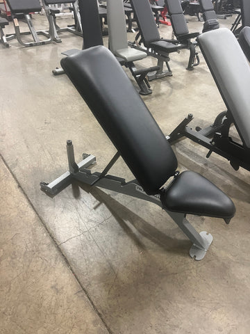 ProMaxima FW-166 Adjustable Work Bench Black Frame Black Upholstery