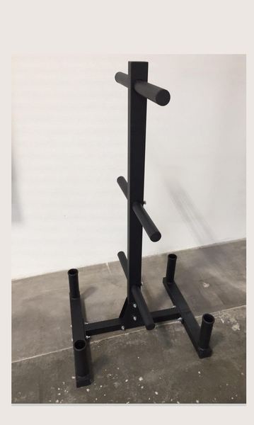 Event Used Show Me Weights Bumper Tree and 4 Bar Holder Black Frame