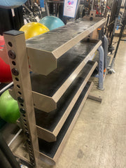 Dynamic Fitness & Strength 4 Tier Storage Rack - USED