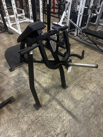 ProMaxima FW-18 T-Bar Row Black Frame Black Upholstery