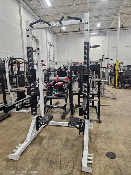 Hammer Strength HD Elite Half Rack - USED