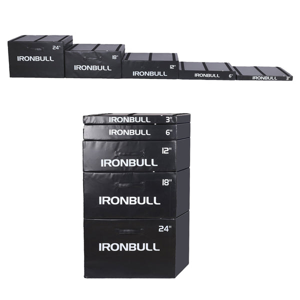 Iron Bull Stackable Soft Plyo 3", 6", 12", 18", 24"