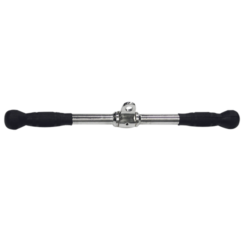 Body Solid Straight Bar Revolving Rubber Grip