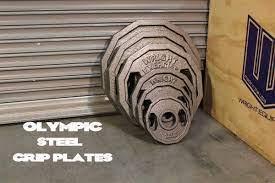 Wright Olympic Steel Grip Plates - Show Me Weights