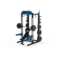 Wright Equipment P-100 Plus Series Half Rack - Show Me Weights