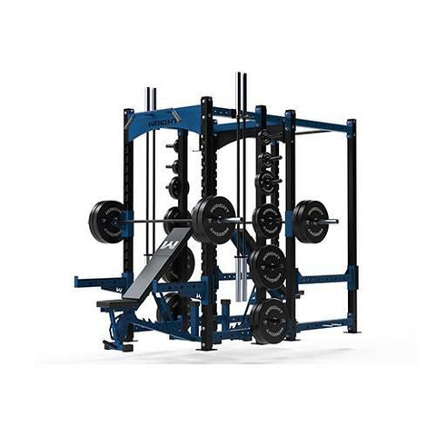 Wright Equipment TD Series TD-400 Power Rack Half Rack Combo - Show Me Weights