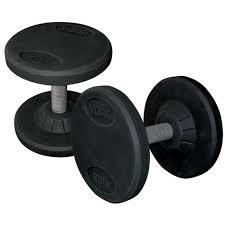 York Barbell Pro Style Rubber Encased Dumbbells (PAIRS) - Show Me Weights