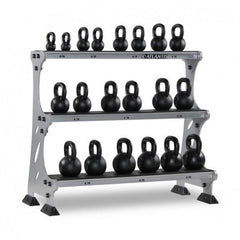 Atlantis Strength PRR0210 (S-291) Three-Tier Kettlebell Rack (Pairs)