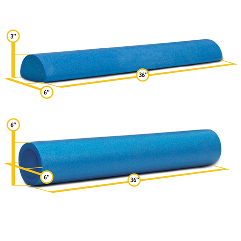 Body Solid 36" Full Round Foam Roller BSTFR36F