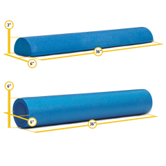 Body Solid 36" Full Round Foam Roller BSTFR36F