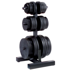 Body Solid WT46 Olympic Weight Tree with Bar Holder