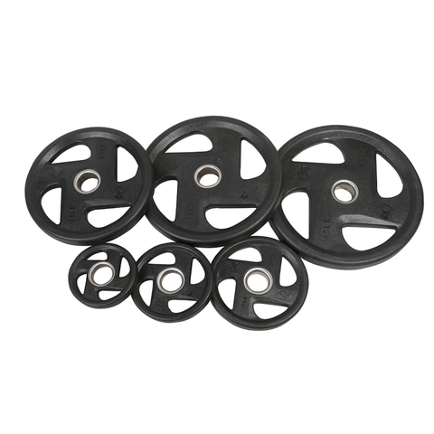 Iron Bull EZ Grip Rubber Encased Olympic Plates - Price is per PAIR