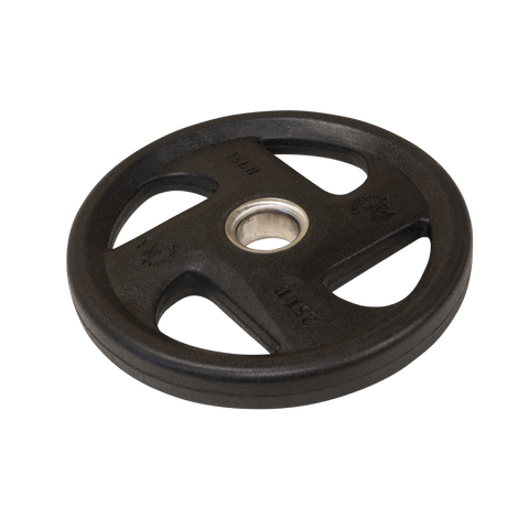 Iron Bull EZ Grip Rubber Encased Olympic Plates - Price is per PAIR
