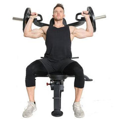 Powertec Workbench MultiPress WB-MP20 with Curl Arm Attachment