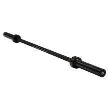 Solid Bar Fitness Black Oxide 5' Training Bar 30lbs