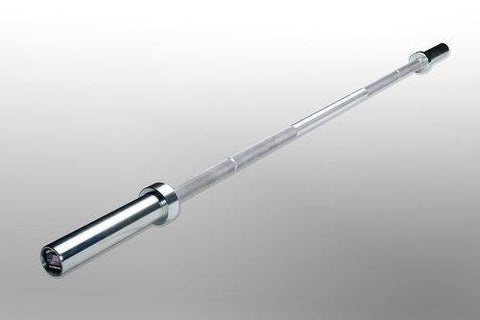 We developed this 15 pound bar with a soft knurling made of aluminum with zinc sleeves to best teach your athletes the proper weightlifting techniques.  Bar Type: Multi Bar Weight: 15 pound Knurl: Soft Shaft Coating: Aluminum Sleeve Coating: Zinc Bushing/