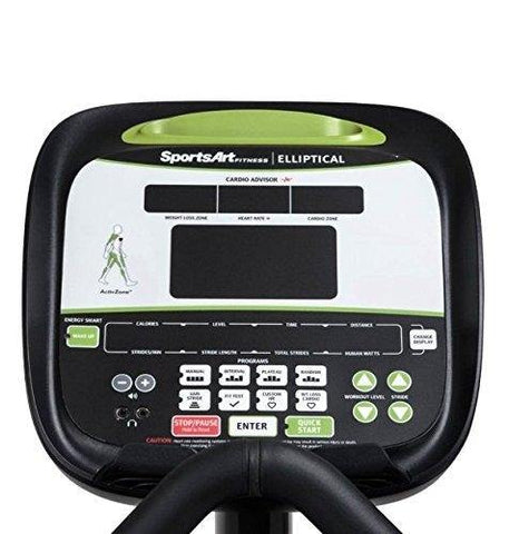 SportsArt E835 Foundation Elliptical with LED Standard Console