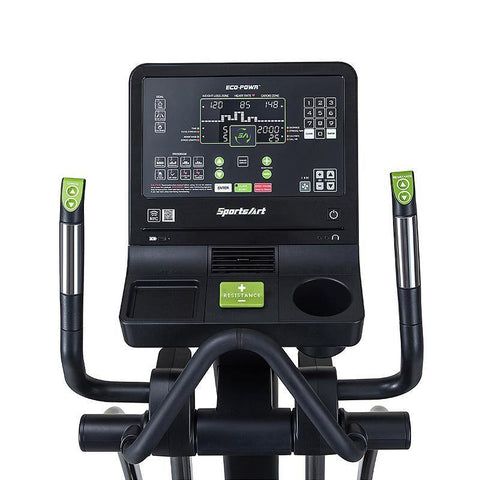 SportsArt E876 Status Econ Natural Elliptical LED Display and Adjustable Stride 17-29"