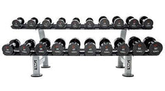 TAG 2 Tier Dumbbell Rack with Saddles (10 Pair) - Show Me Weights