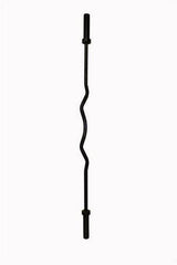 Troy Barbell Curl - 6' EZ Curl Bar w/Brass Bushings/Snap Ring GOZ-74B - Show Me Weights