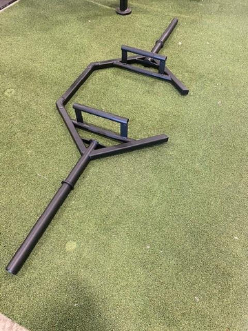 Wright Equipment Open Trap Bar Black Coating USA Made - Show Me Weights