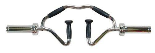 York Barbell Int'l "BI-Tri-Trap" Bar w/ Rubber Grips - Show Me Weights