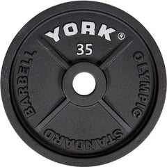 York 2″ Cast Iron Olympic Weight Plates - Show Me Weights