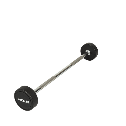 SMW Urethane Straight Fixed Barbell Set 20-110 (10 Bars)