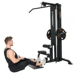 Powertec Lat Machine P-LM23 with 190lb Weight Stack