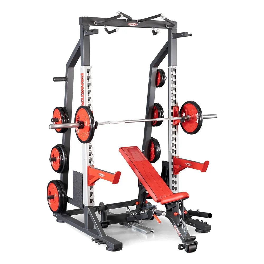 Panatta Freeweight Special Olympic half rack – Show Me Weights