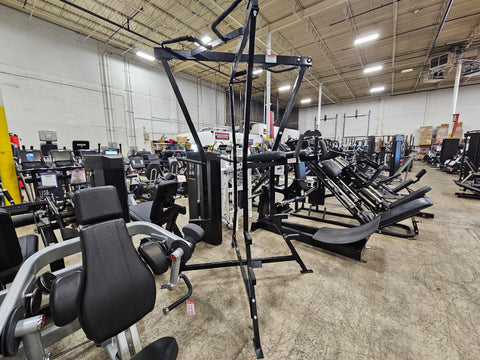 Hammer Strength Power Tower Four Station Pull Up / Dip - Used