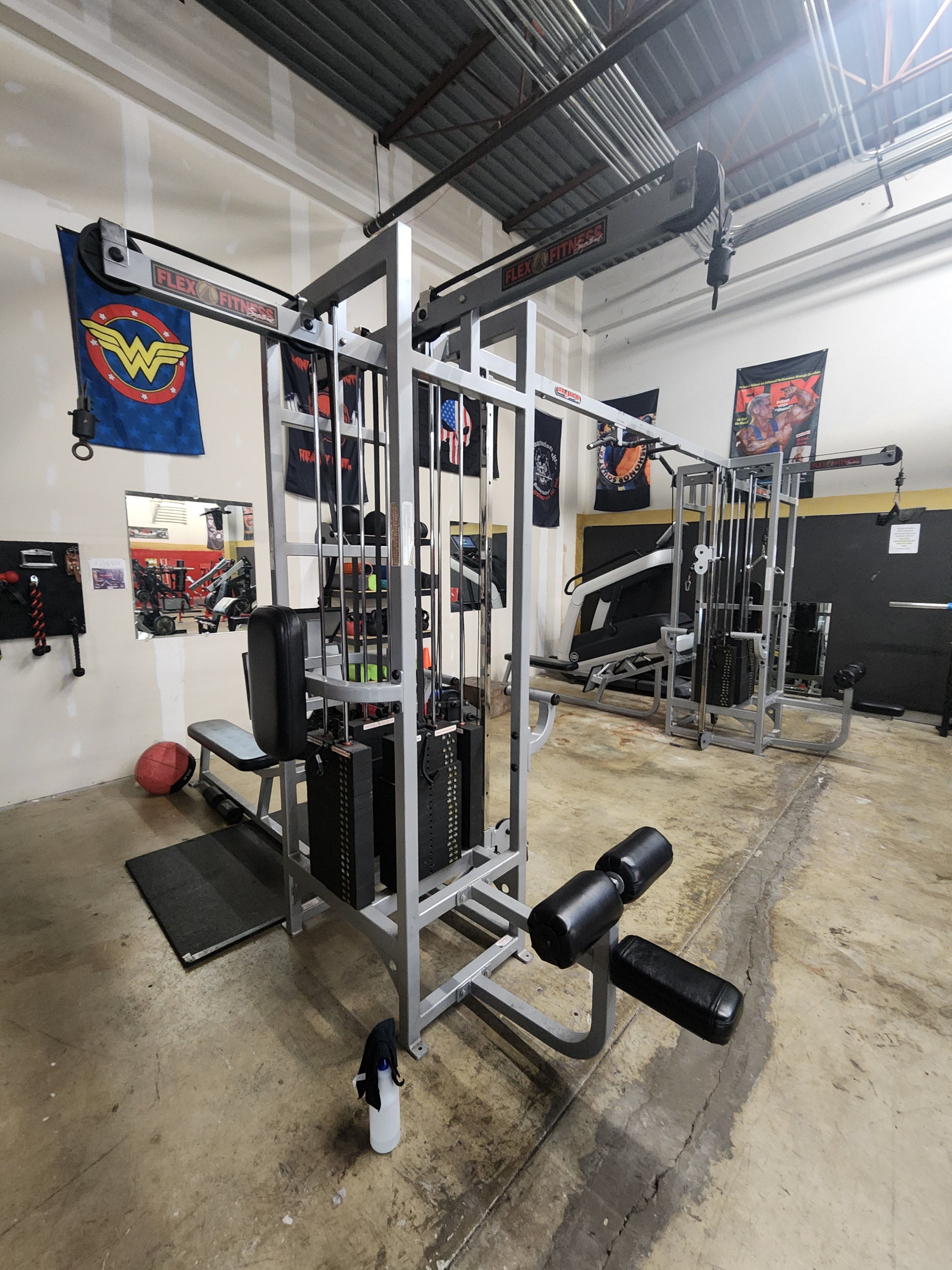 gym gear near me Flex Fitness 8 Stack - Used – Show Me Weights