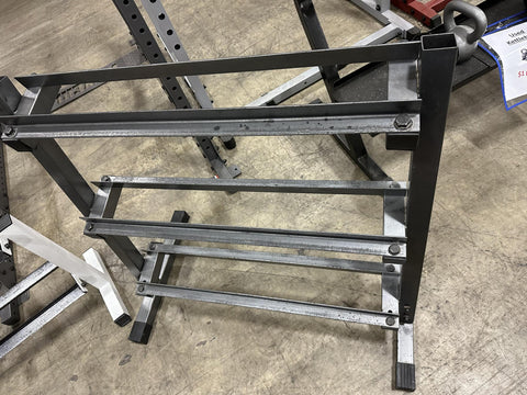 Used Small 3 Tier Dumbbell Rack