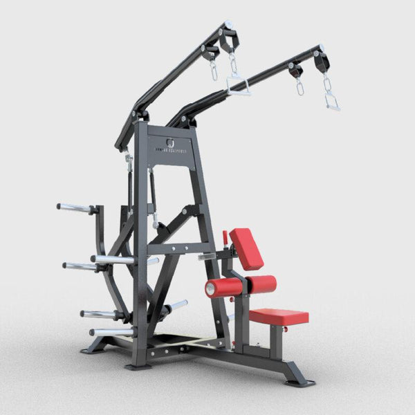 QLI Plate-Loaded Adjustable Lat Pulldown Machine (QALPM93)