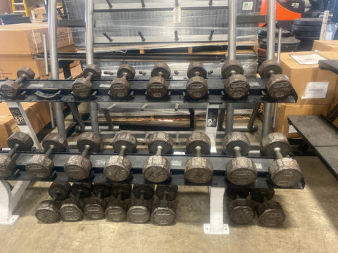 Used Cast Iron Dumbbells