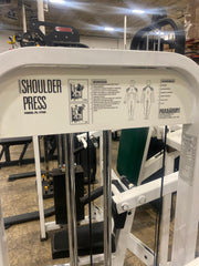 Paramount Shoulder Press (Black Upholstery) - Used