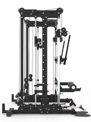 BLAZZED FITNESS BASIC ALL-IN-ONE FUNCTIONAL TRAINER CABLE CROSSOVER CAGE HOME GYM W/ SMITH MACHINE