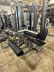 Cybex VR1 Seated Leg Curl Silver Frame Black Upholstery - Used
