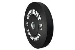 Event Used Wright Equipment Econ Black Bumper Plate (PAIRS)