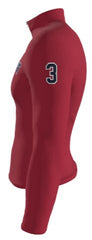 HEAT FASTPITCH -Champro JFLQ8 Juice Sublimated 1/4 Zip Long Sleeve Pullover Men's/Youth