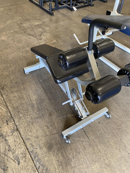 Used Adjustable Decline Bench (Black Upholstery/Grey Frame)