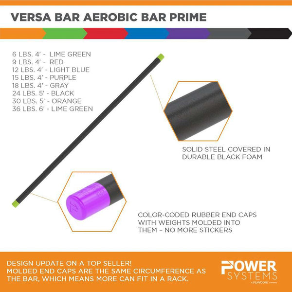 Power Systems Versa Bar Aerobic Bar Prime - Used