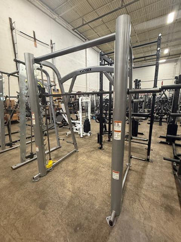 Cybex Plate Loaded Smith Machine Platinum Frame - Used