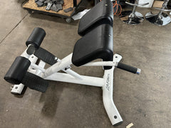 Life Fitness Signature Series 45 Degree Adjustable Hyper Extension - Used